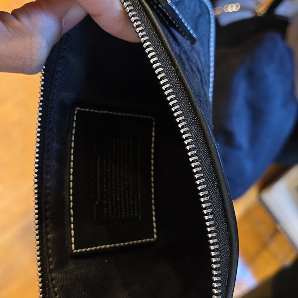 Coach canvas & leather logo Wallet/mini carry all - Picture 7 of 9